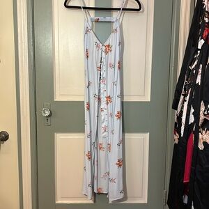 forever 21 maxi backless sundress